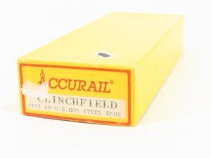 HO Scale Accurail 4212 CRR Clinchfield 40' OB Wood Box Car #8009 - Upgraded