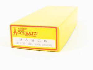 HO Scale Accurail 5205 D&RGW Rio Grande 50' Double Door Box Car #63652 -Upgraded