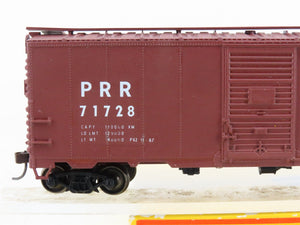 HO Scale Accurail 3200 PRR Pennsylvania 40' AAR Steel Box Car #71728 - Custom