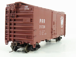 HO Scale Accurail 3200 PRR Pennsylvania 40' AAR Steel Box Car #71728 - Custom