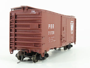 HO Scale Accurail 3200 PRR Pennsylvania 40' AAR Steel Box Car #71728 - Custom