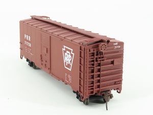 HO Scale Accurail 3200 PRR Pennsylvania 40' AAR Steel Box Car #71728 - Custom