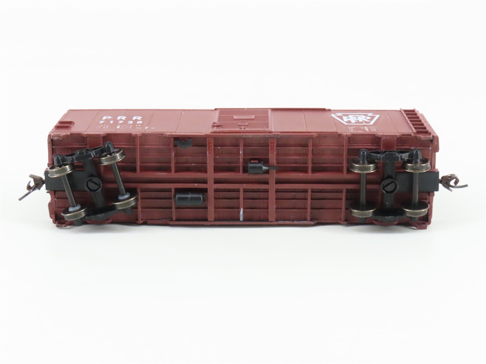 HO Scale Accurail 3200 PRR Pennsylvania 40' AAR Steel Box Car #71728 - Custom