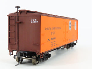 HO Accurail 4812 PFE Pacific Fruit Express 40' Wood Reefer #74583 - Upgraded