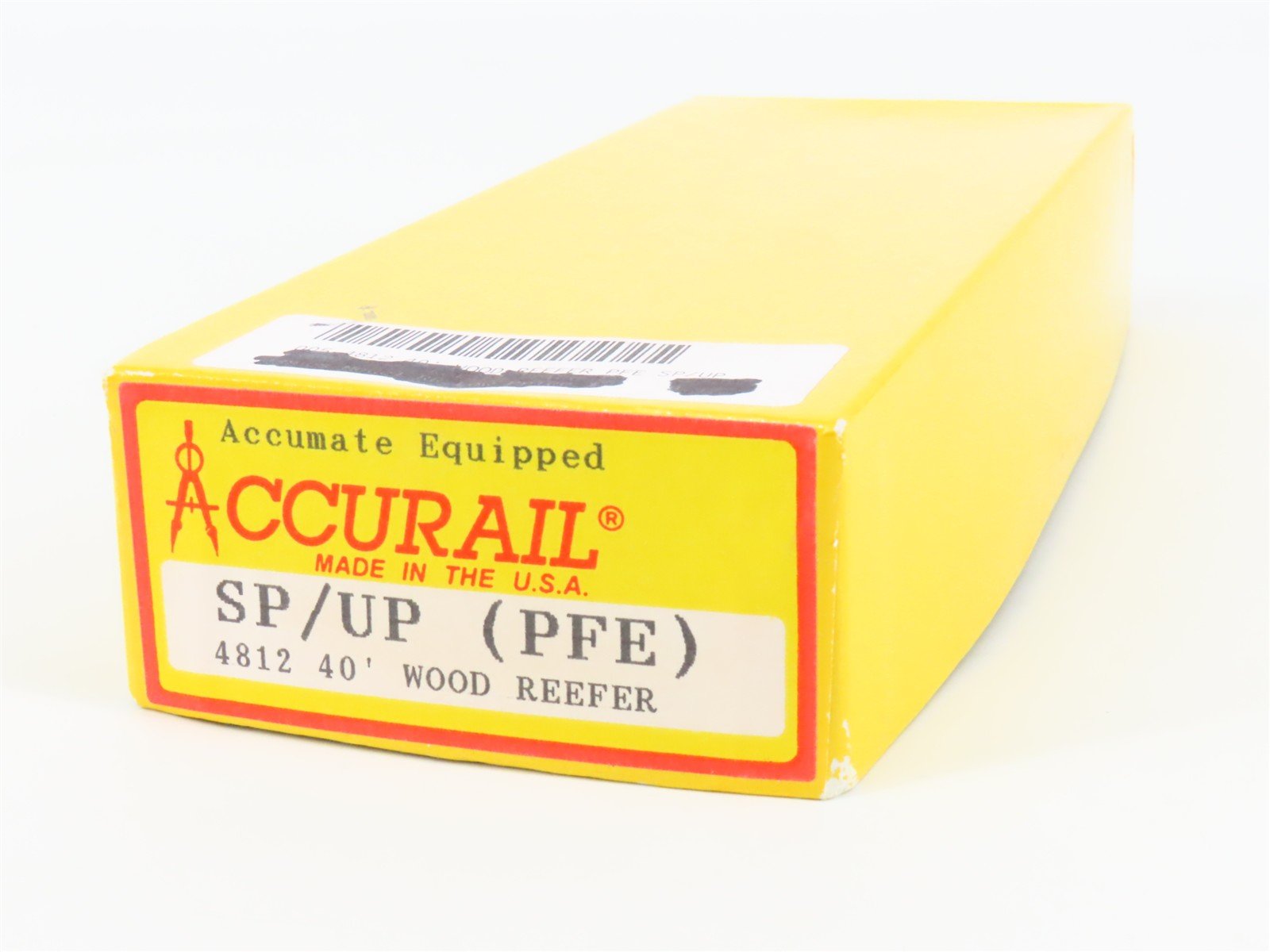 HO Accurail 4812 PFE Pacific Fruit Express 40' Wood Reefer #74583 - Upgraded