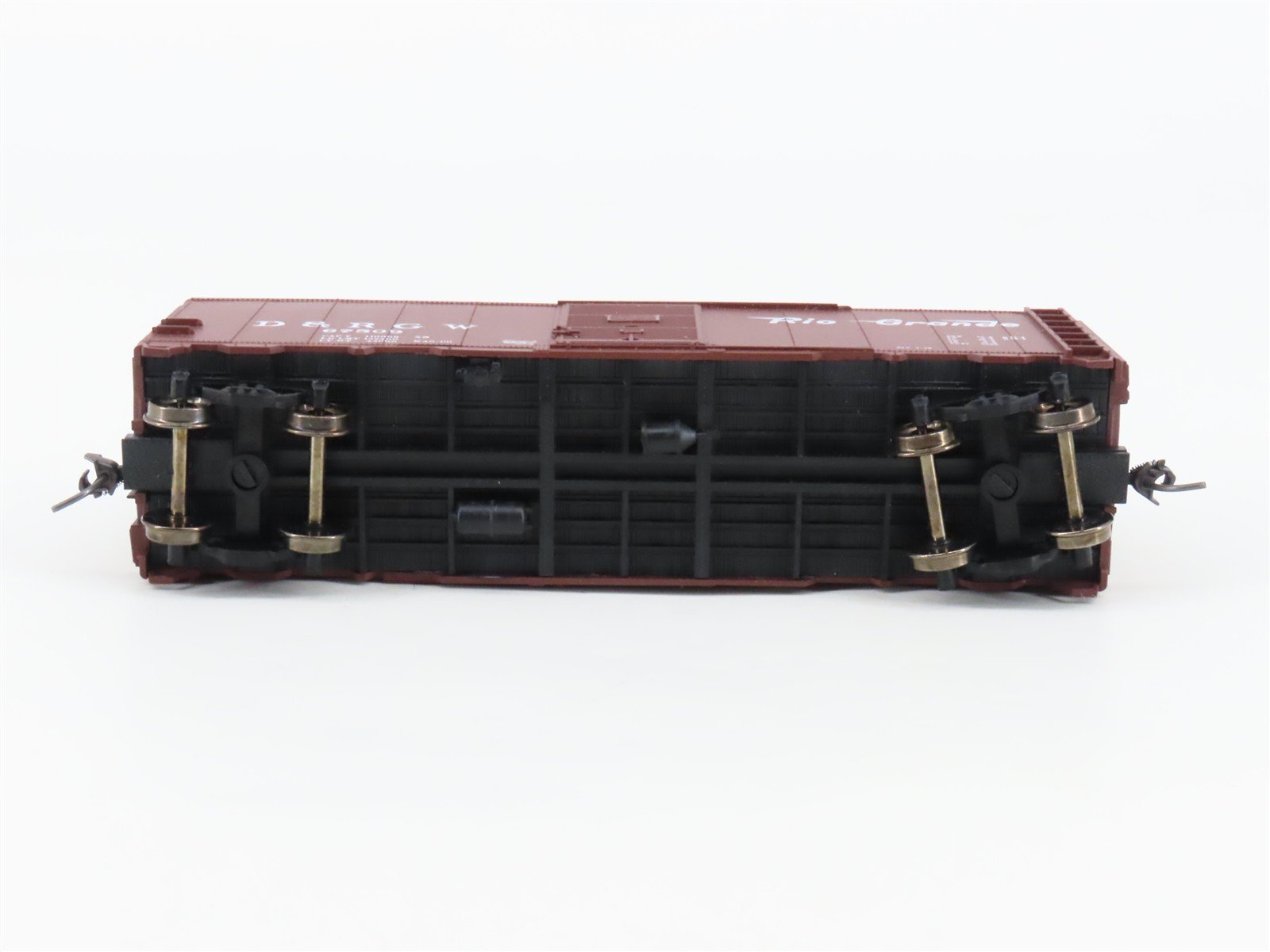 HO Scale Accurail 3207 D&RGW Rio Grande 40' AAR Steel Box Car #67509 - Upgraded