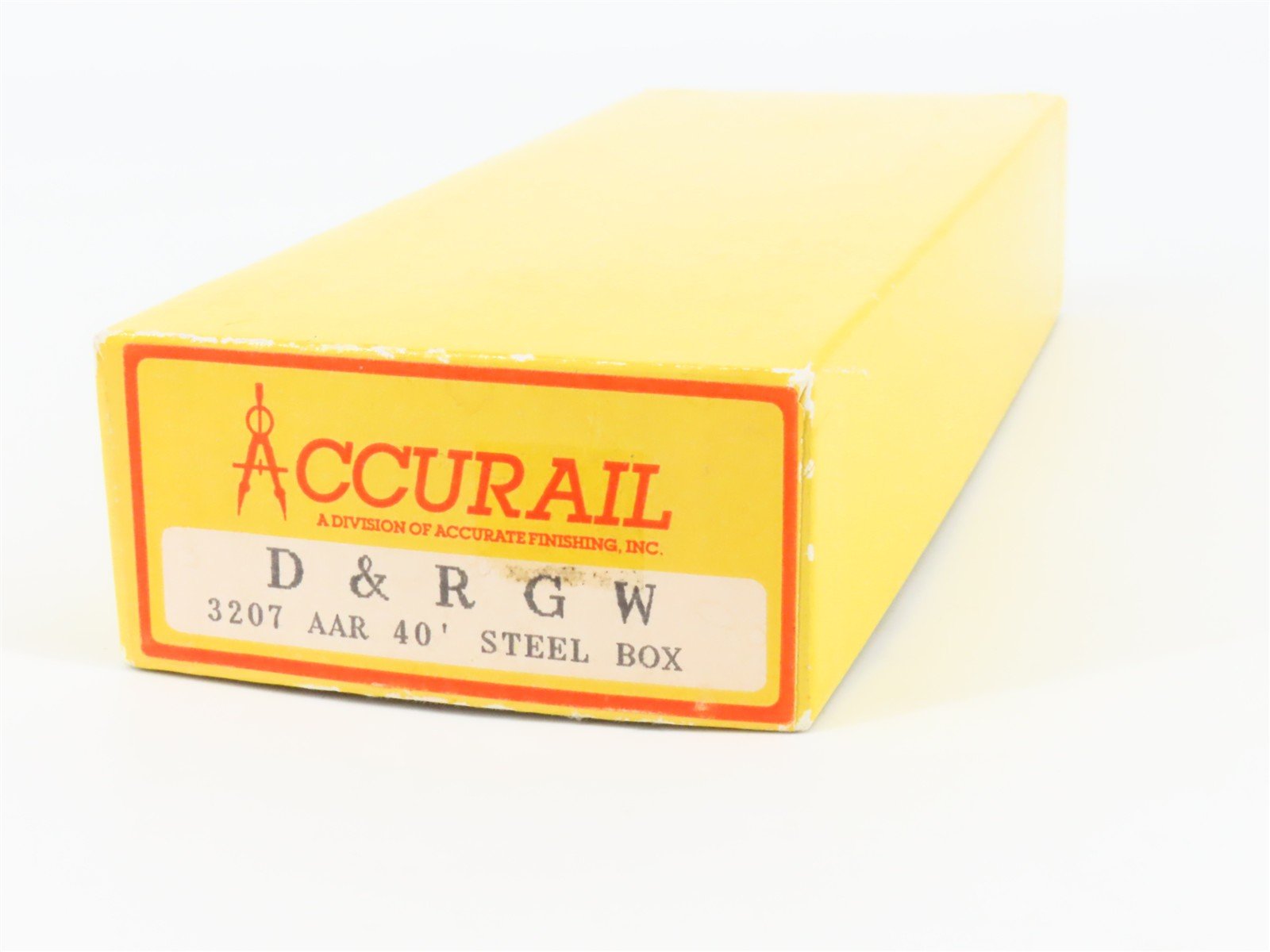 HO Scale Accurail 3207 D&RGW Rio Grande 40' AAR Steel Box Car #67509 - Upgraded