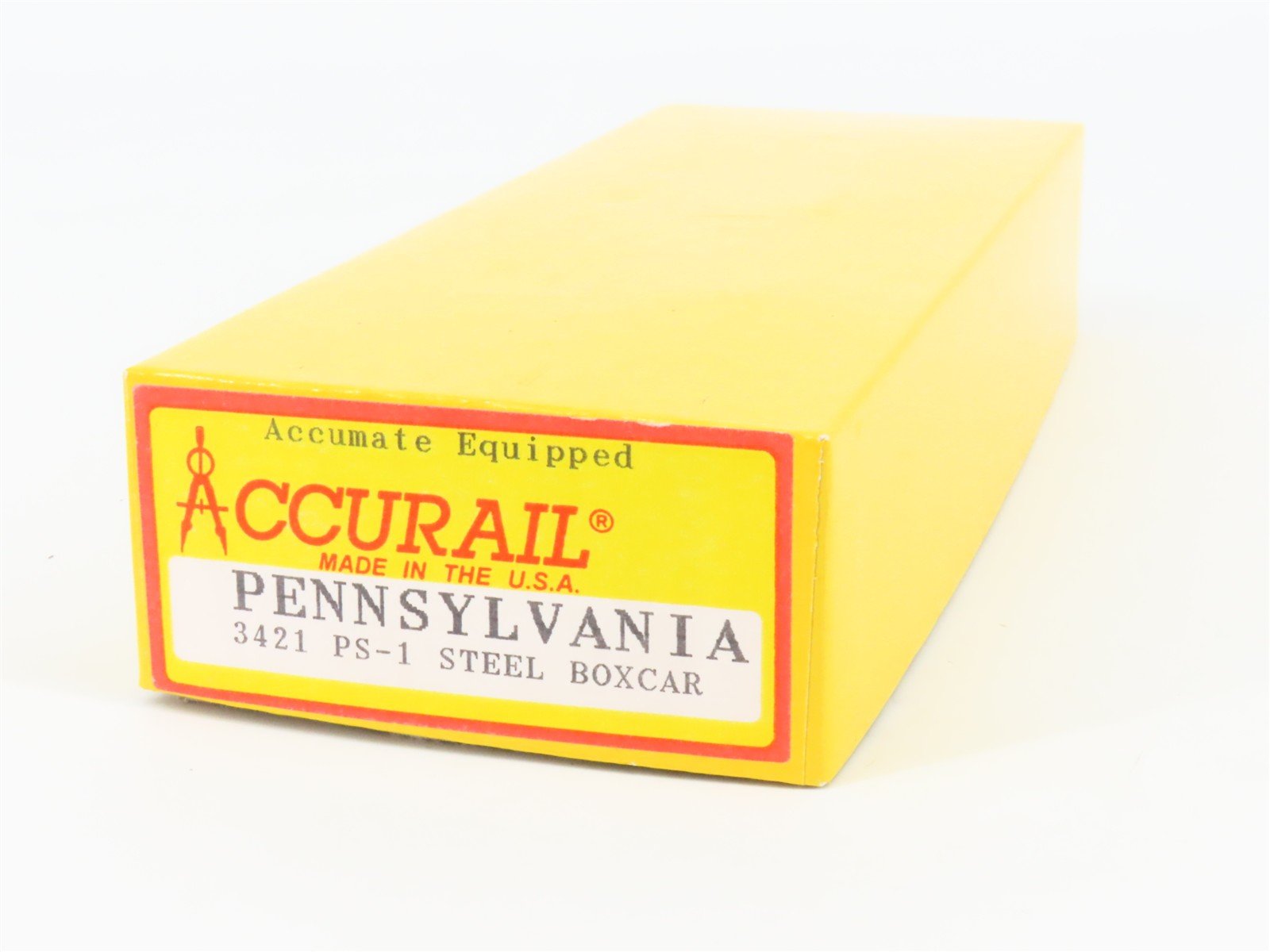 HO Scale Accurail 3421 PRR Pennsylvania 40' PS-1 Steel Box Car #47003 - Upgraded