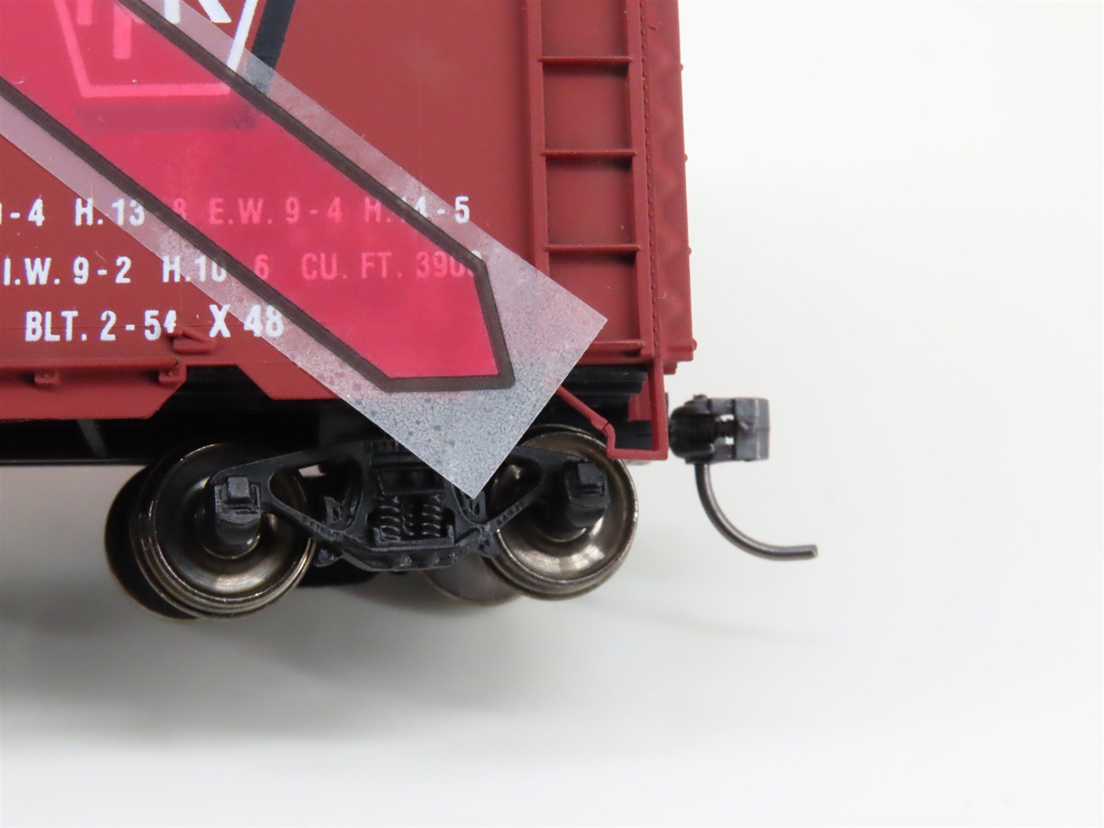 HO Scale Accurail 3421 PRR Pennsylvania 40' PS-1 Steel Box Car #47003 - Upgraded