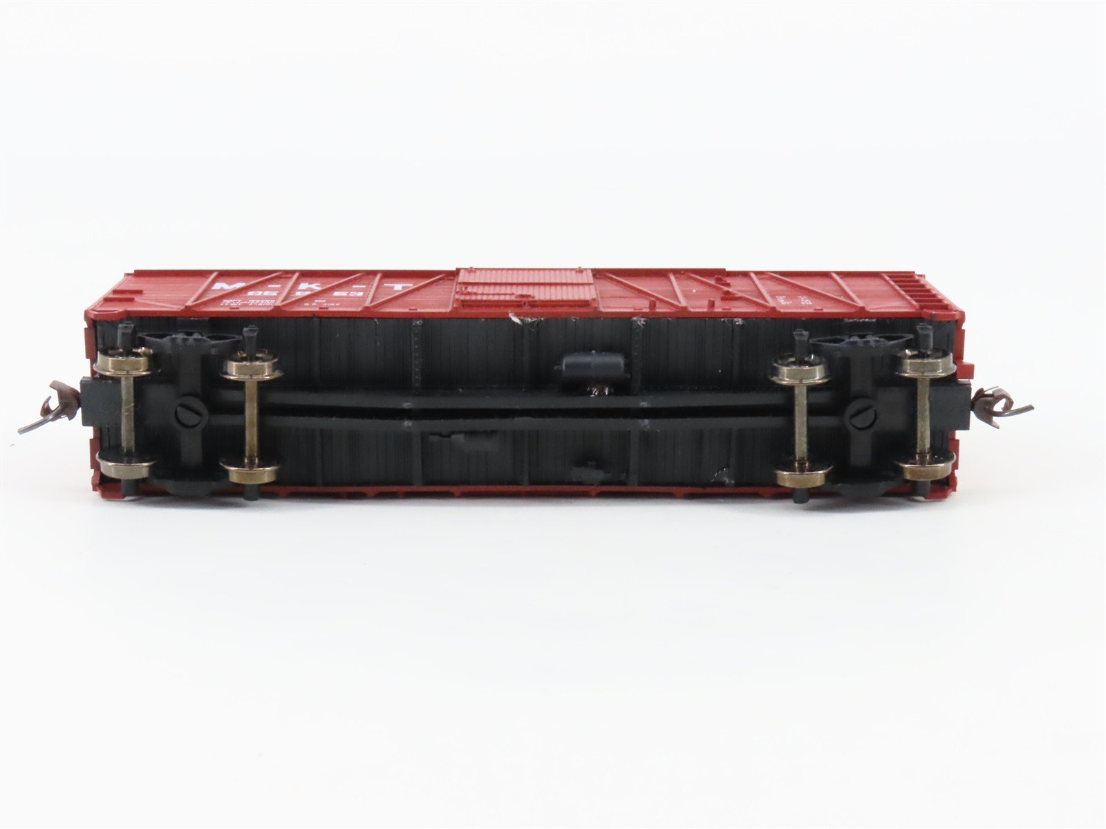 HO Accurail 4203 MKT Missouri-Kansas-Texas 40' OB Wood Box Car #95653 - Upgraded