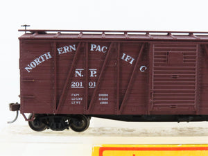 HO Scale Accurail 4403 NP Northern Pacific 40' OB Wood Box Car #20101 - Upgraded
