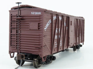 HO Scale Accurail 4403 NP Northern Pacific 40' OB Wood Box Car #20101 - Upgraded