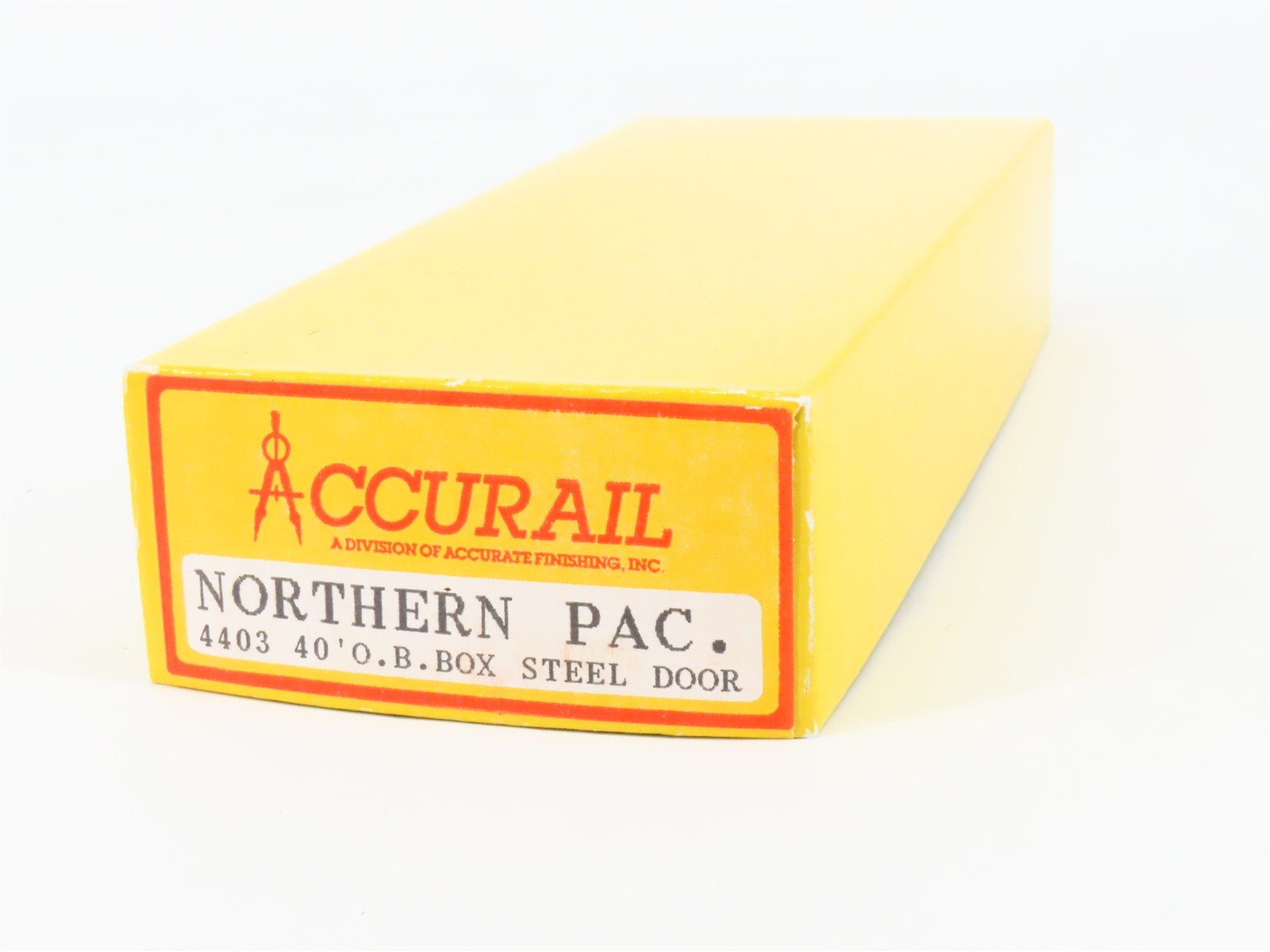 HO Scale Accurail 4403 NP Northern Pacific 40' OB Wood Box Car #20101 - Upgraded