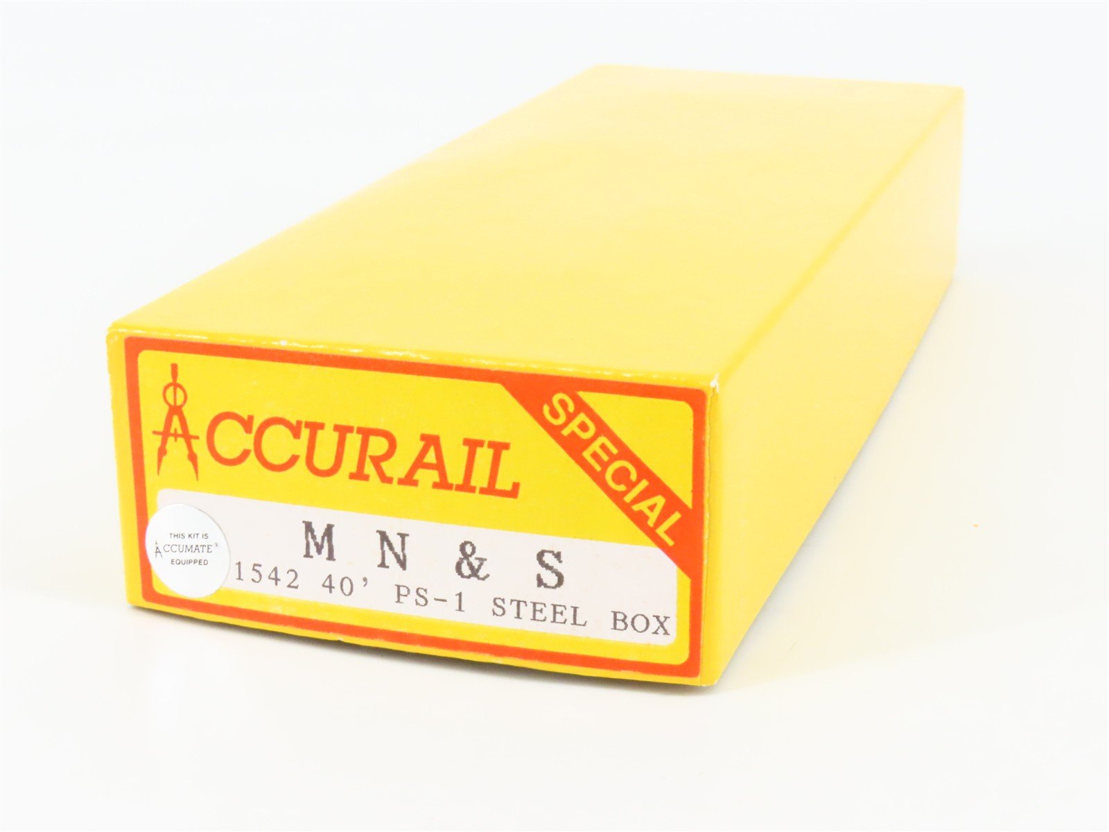 HO Accurail 1542 MNS Minneapolis Northfield & Southern 40' Box Car 1157 Upgraded