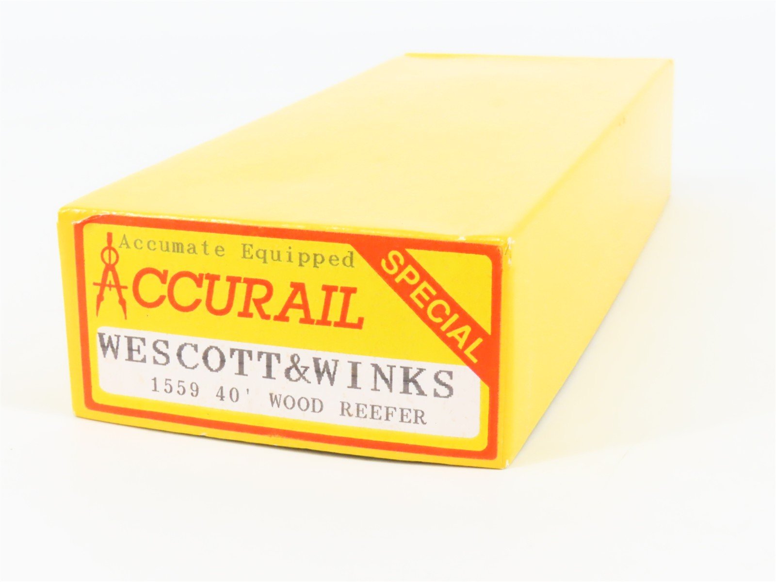 HO Scale Accurail 1559 URTC Westcott & Winks 40' Wood Reefer #10700 - Upgraded