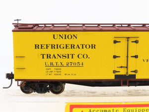 HO Scale Accurail 4813 URTX Union / ERIE 40' Wood Reefer #27054 - Upgraded