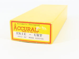 HO Scale Accurail 4813 URTX Union / ERIE 40' Wood Reefer #27054 - Upgraded