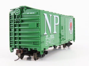 HO Accurail 3203 NP Northern Pacific 40' AAR Steel Box Car #46141 - Upgraded