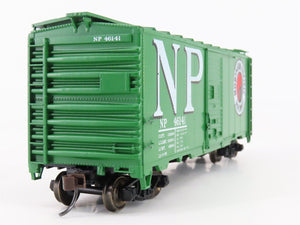 HO Accurail 3203 NP Northern Pacific 40' AAR Steel Box Car #46141 - Upgraded