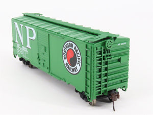 HO Accurail 3203 NP Northern Pacific 40' AAR Steel Box Car #46141 - Upgraded