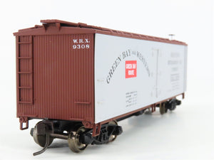HO Accurail 4805 WRX / GBW Green Bay & Western 40' Wood Reefer #9308 - Upgraded