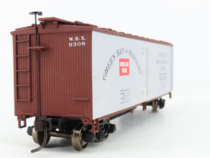HO Accurail 4805 WRX / GBW Green Bay & Western 40' Wood Reefer #9308 - Upgraded