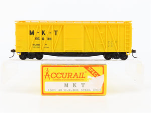 HO Scale Accurail 1521 MKT Missouri-Kansas-Texas 40' OB Wood Box Car #95633