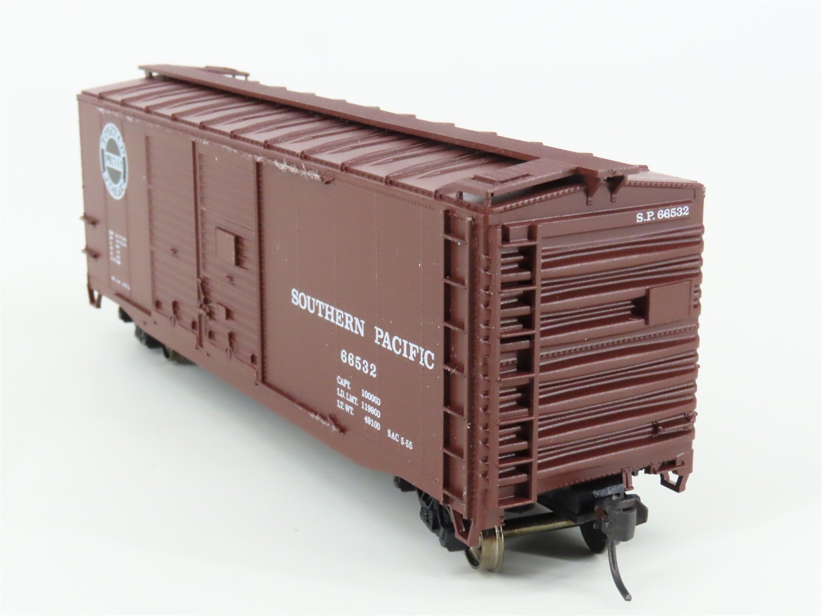 HO Accurail 3014 SP Southern Pacific 40' Double Door Box Car #66532 - Upgraded