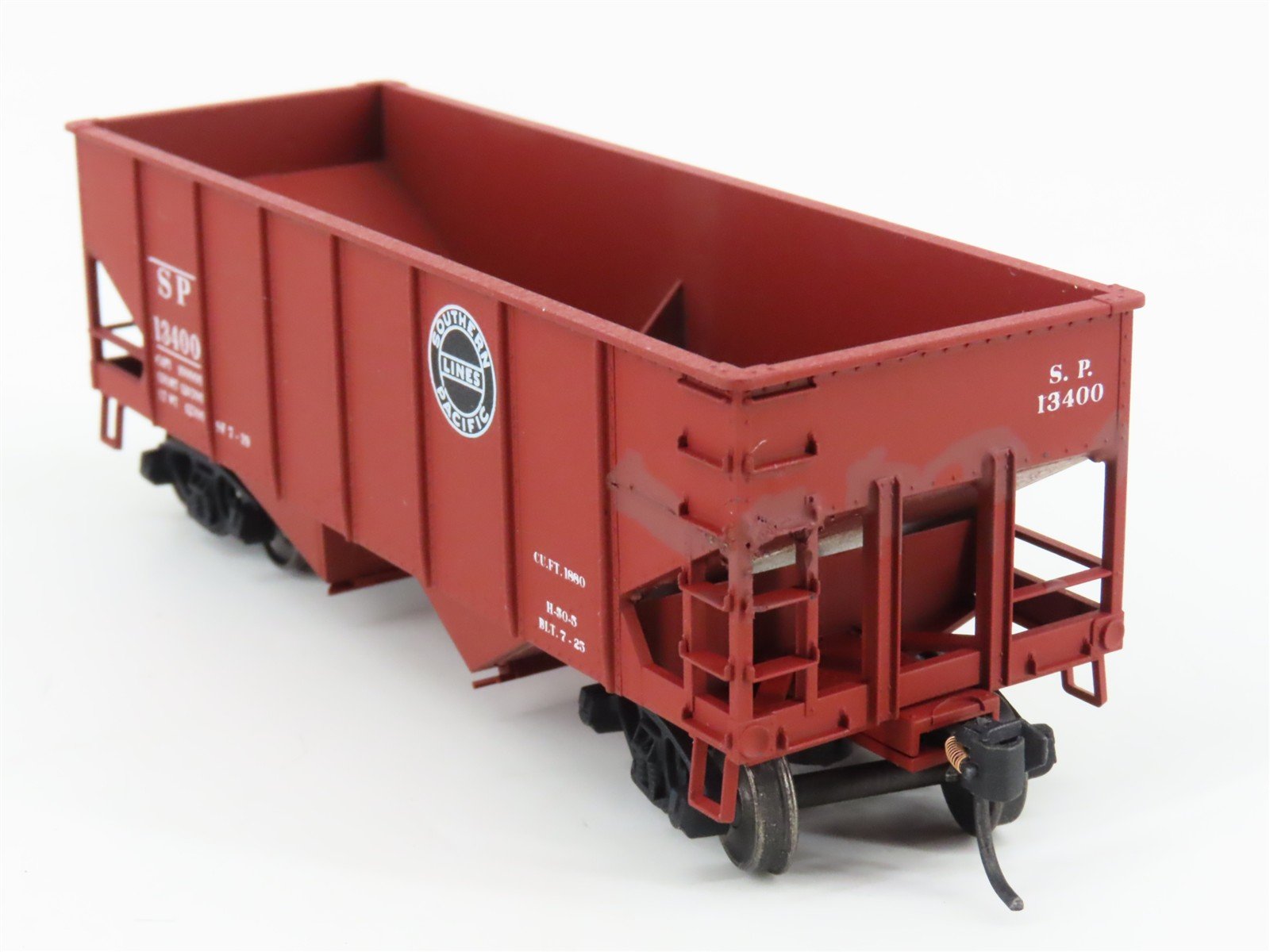HO Accurail 2514 SP Southern Pacific 2-Bay USRA 55-Ton Hopper #13400 - Upgraded