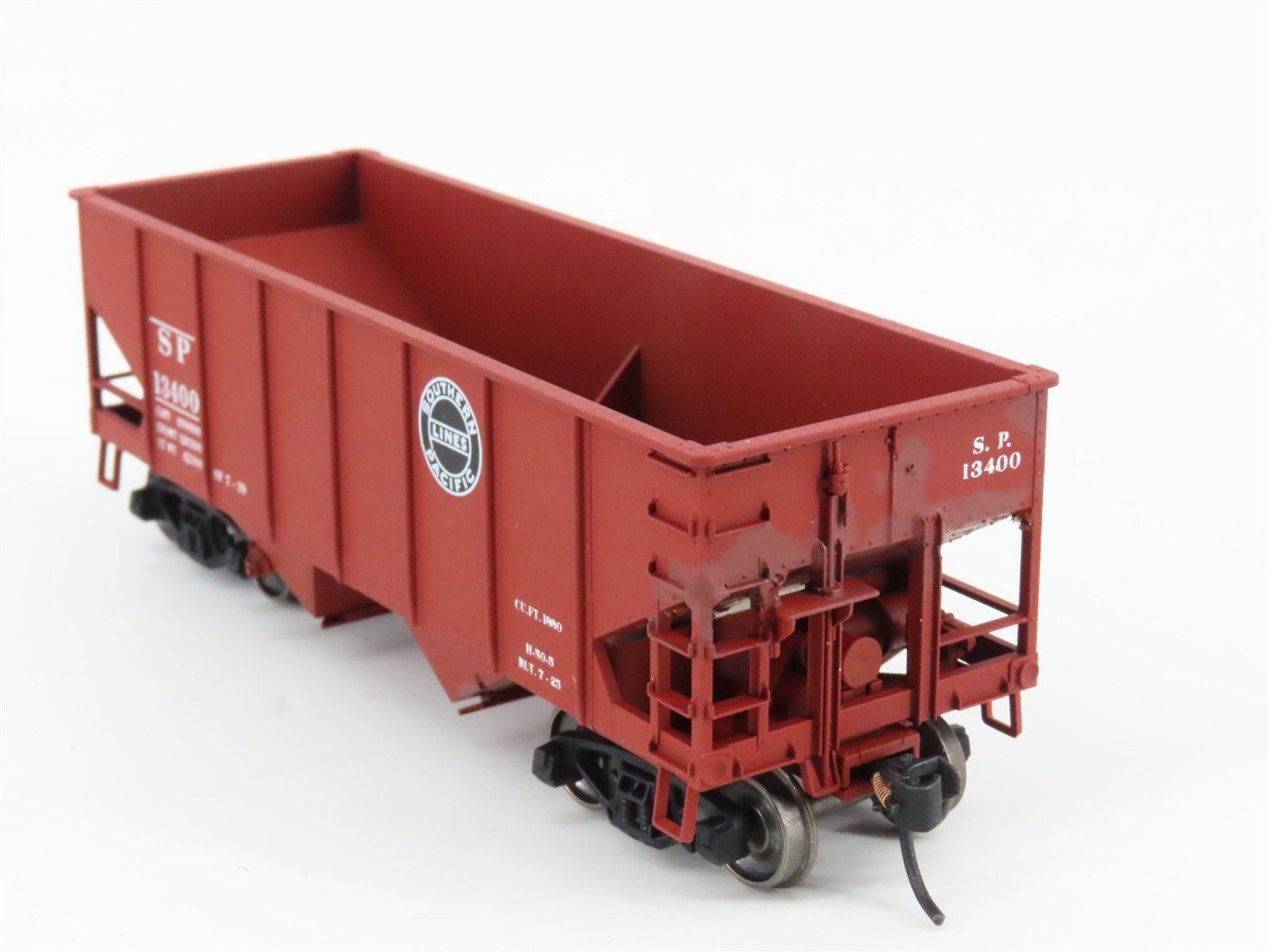 HO Accurail 2514 SP Southern Pacific 2-Bay USRA 55-Ton Hopper #13400 - Upgraded