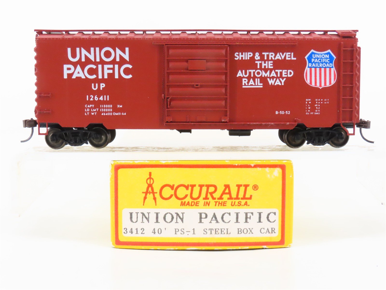 HO Accurail 3412 UP 