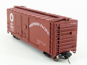 HO Accurail 3021 NP Northern Pacific 40' Double Door Box Car #38360 - Upgraded