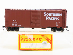 HO Accurail 1546 SP Southern Pacific 40' AAR Steel Box Car #123231 - Upgraded