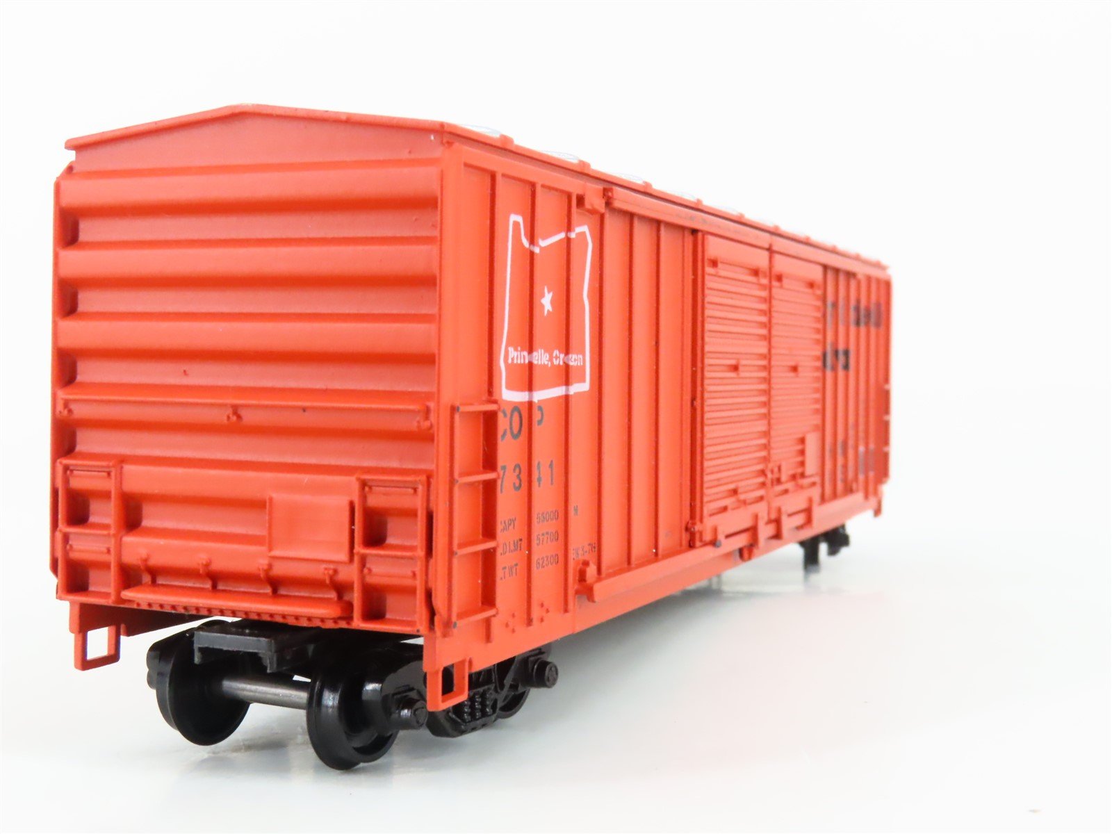 HO Athearn 5073 COP City of Prineville 50' Railbox Box Car #7341 - Upgraded