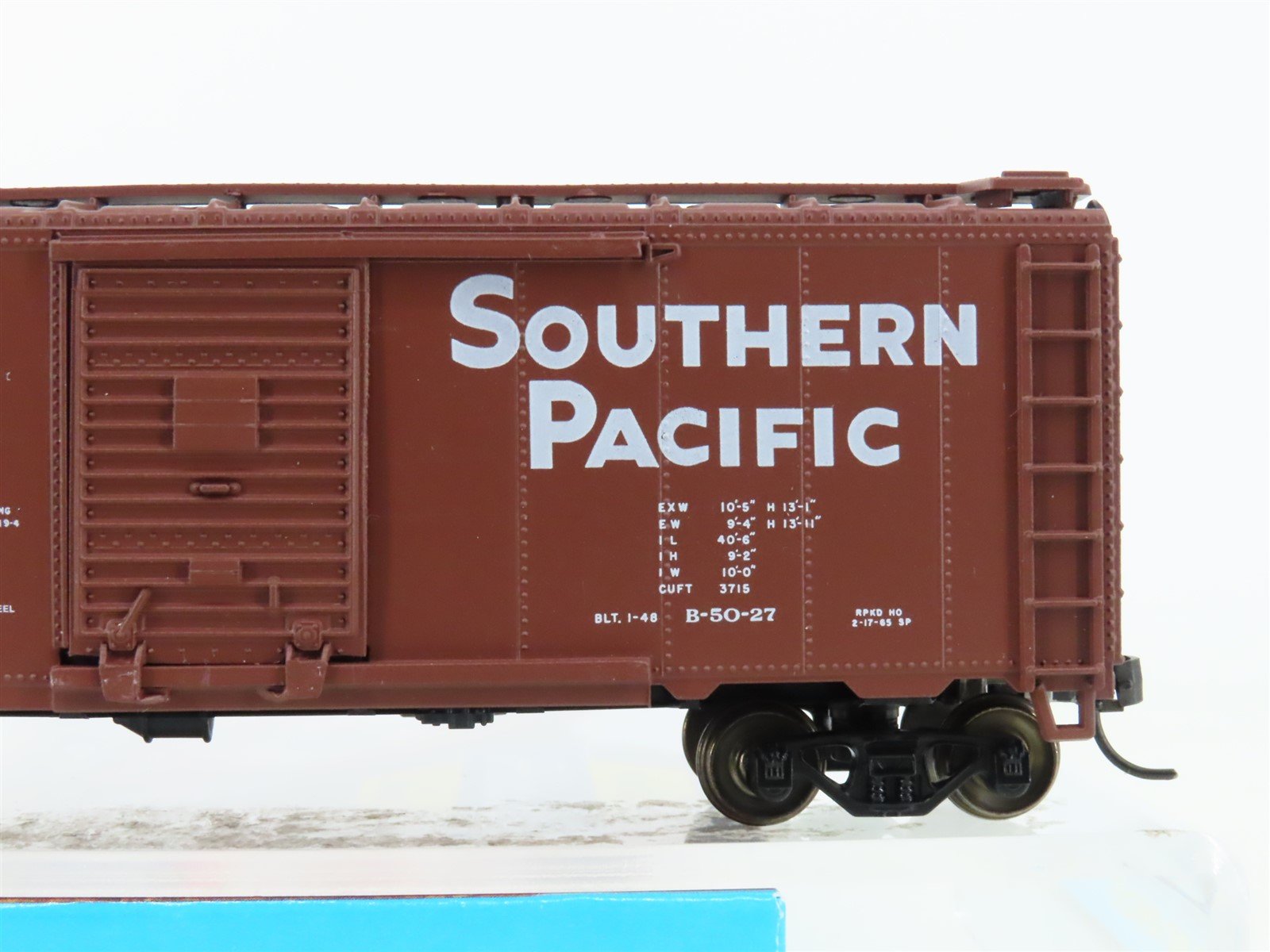 HO Scale Athearn 1205 SP Southern Pacific 40' AAR Box Car #127433 - Upgraded