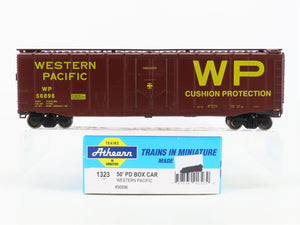 HO Scale Athearn 1323 WP Western Pacific 50' Plug Door Box Car #56896 - Upgraded
