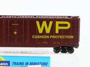 HO Scale Athearn 1323 WP Western Pacific 50' Plug Door Box Car #56896 - Upgraded
