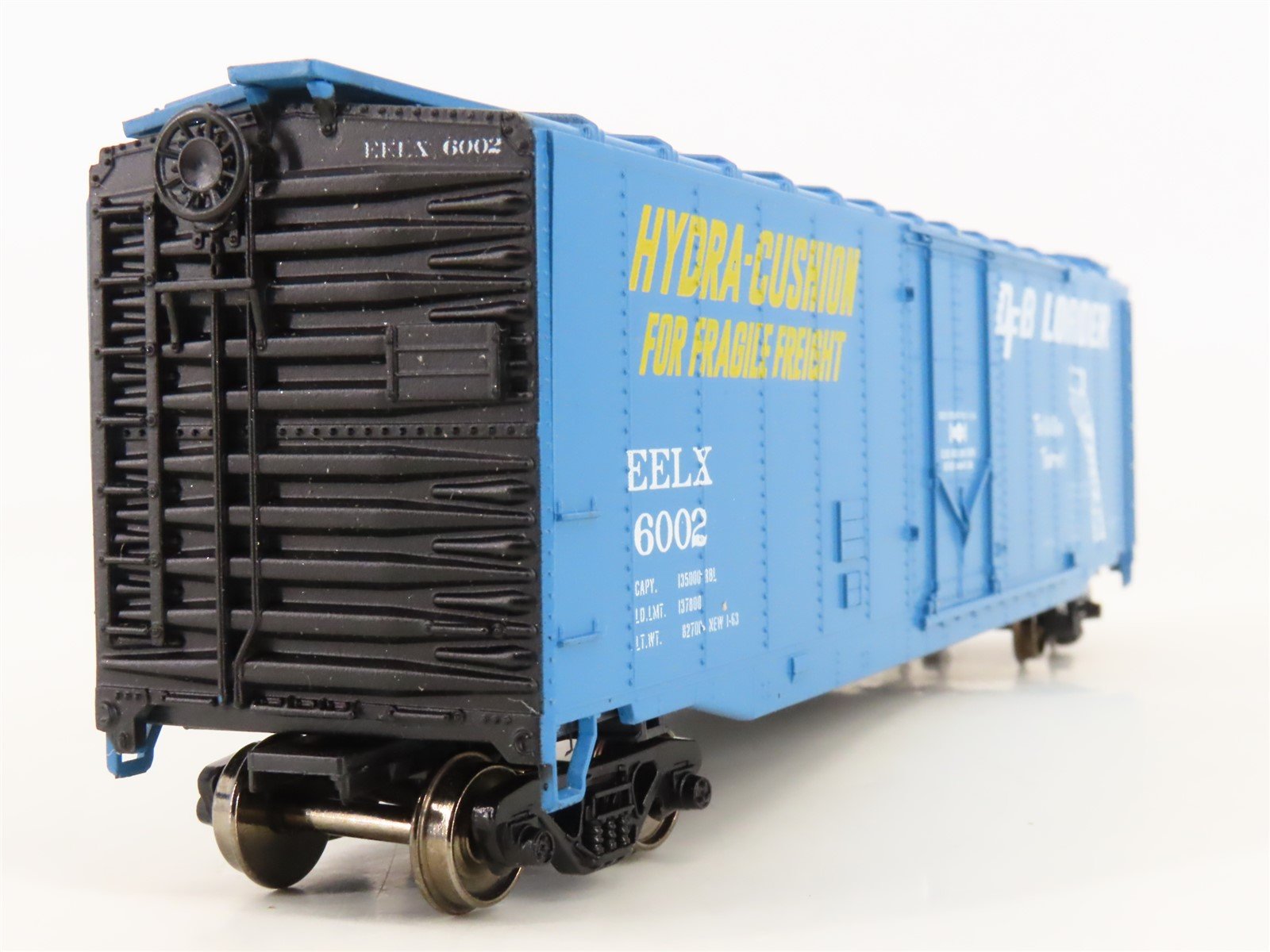 HO Athearn 5277 EELX Evans Equipment 50' Plug Door Box Car #6002 - Upgraded