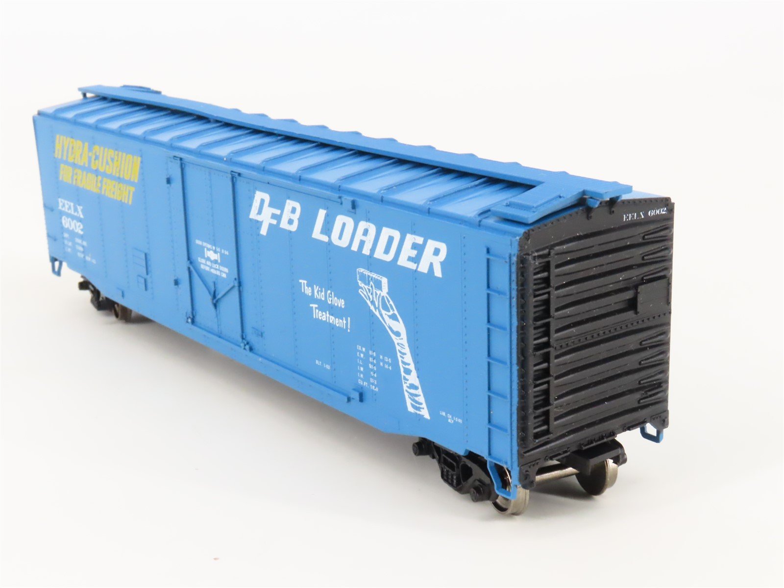 HO Athearn 5277 EELX Evans Equipment 50' Plug Door Box Car #6002 - Upgraded