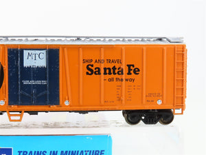 HO Scale Athearn 1637 SFRC ATSF Santa Fe 50' Mech Reefer #1020 - Upgraded