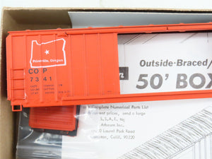 HO Scale Athearn Kit 5073 COP City of Prineville 50' Railbox Box Car #7341