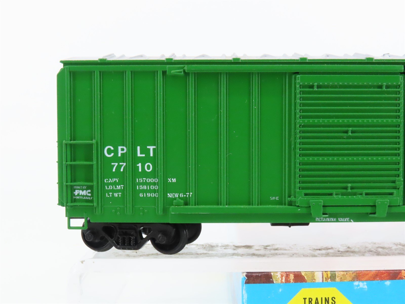 HO Athearn 5082 CPLT Camino Placerville & Lake Tahoe 50' Railbox Box Car #7710