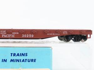 HO Scale Athearn 1398 SP Southern Pacific 50' Flat Car #30259 - Upgraded
