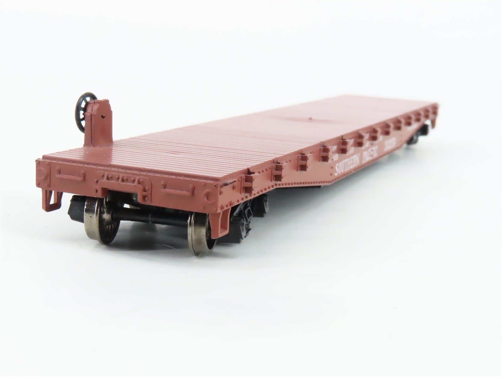 HO Scale Athearn 1398 SP Southern Pacific 50' Flat Car #30259 - Upgraded