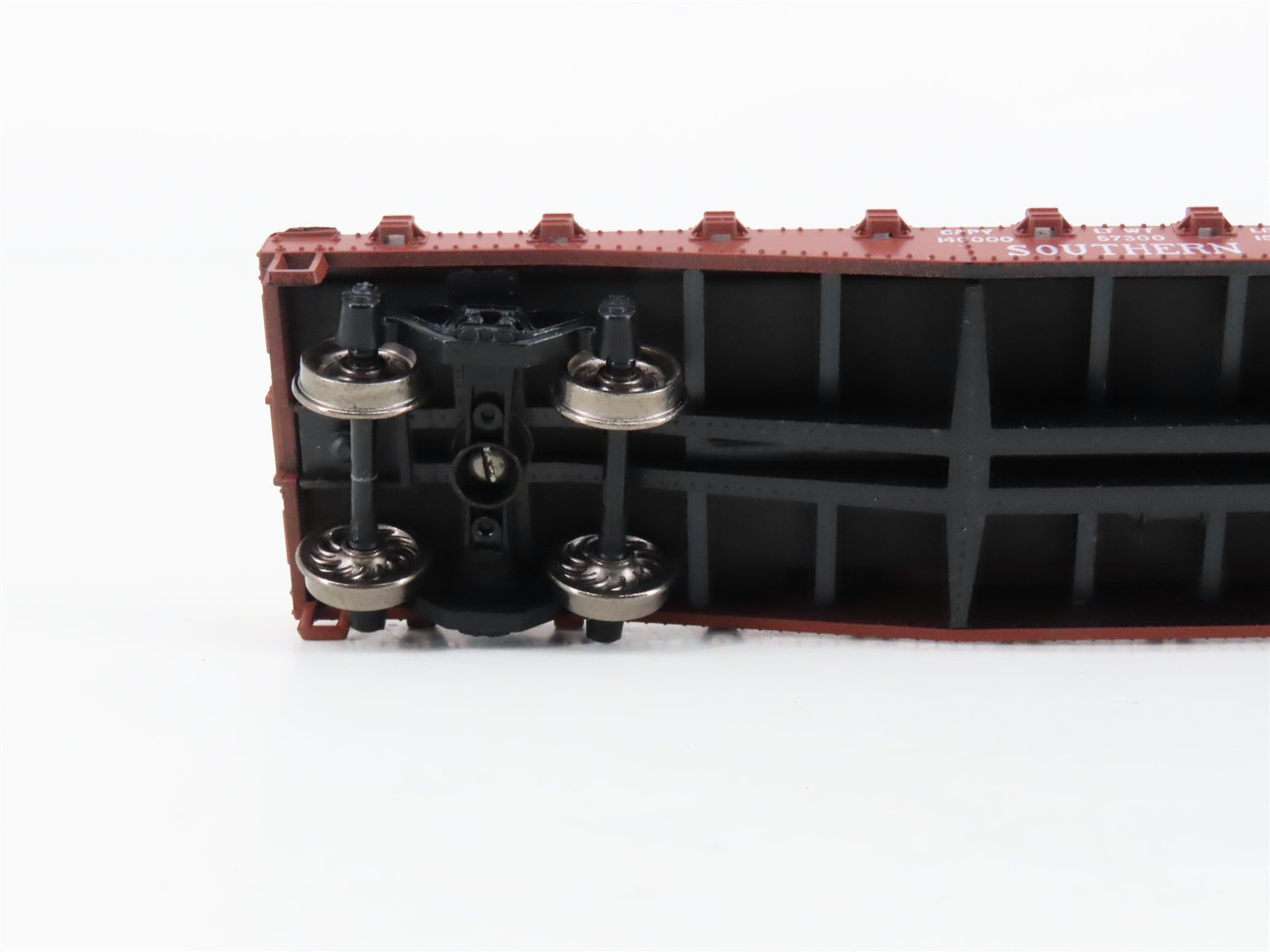 HO Scale Athearn 1398 SP Southern Pacific 50' Flat Car #30259 - Upgraded