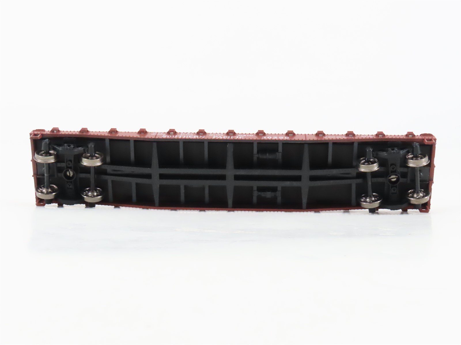 HO Scale Athearn 1398 SP Southern Pacific 50' Flat Car #30259 - Upgraded