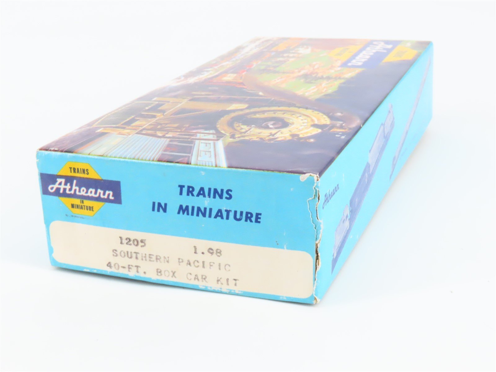 HO Scale Athearn 1205 SP Southern Pacific 40' Box Car #127430 - Upgraded