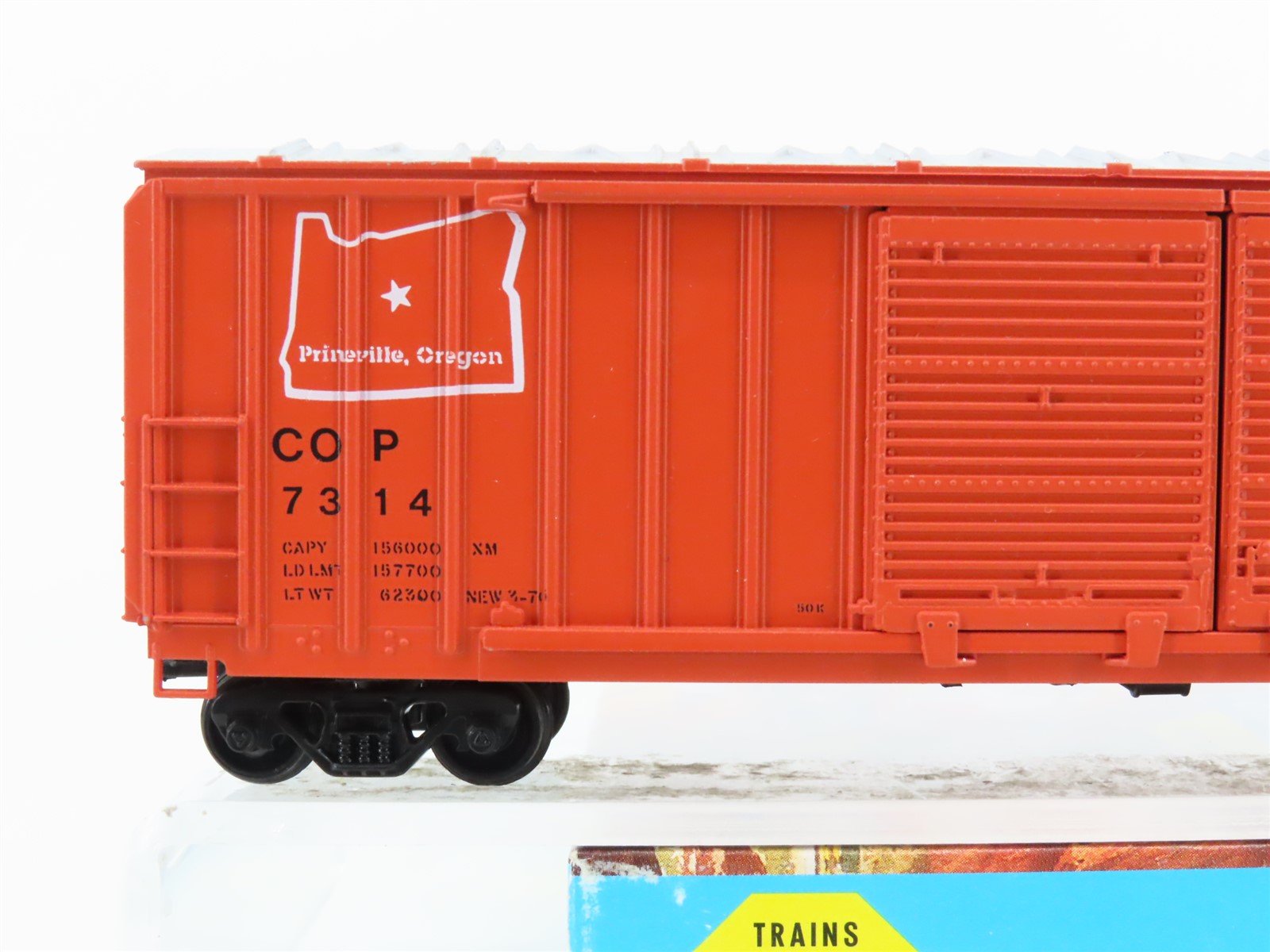 HO Athearn 5073 COP City of Prineville 50' Railbox Box Car #7314