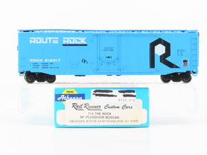 HO Athearn/Rail Runner 114 RI Route Rock 50' Plug Door Box Car #516017 Upgraded