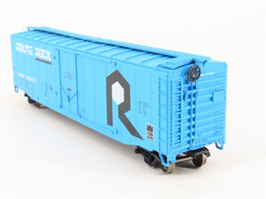 HO Athearn/Rail Runner 114 RI Route Rock 50' Plug Door Box Car #516017 Upgraded